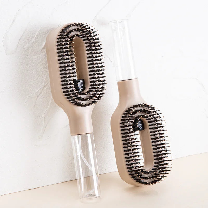 Tangle-Free Hairbrush Spray Combo